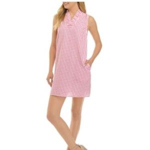 Crown & Ivy Pink Gingham Dress